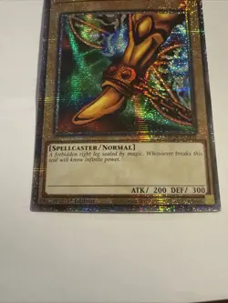Yu-Gi-Oh Right Leg Of The Forbidden One Mp24-En002 Quarter Century Rare - Image 5