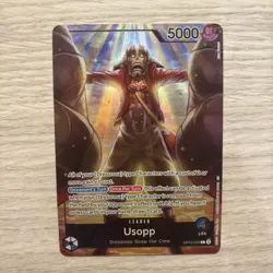 One Piece TCG Usopp OP10-042 New Promo Official Limited Edition Vol. 3 - Image 1
