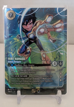Hiro Hamada - Armor Designer Store Championship HOLO PROMO 24B/P2 Disney Lorcana - Image 1