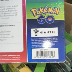 Pokemon GO Charmander Pin Collection Promo Box Pokemon Trading Card Game English - Image 3