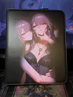 Waifu Card Binder Case Hit 9 Card Binder Herta Ruan Mei Honkai Star Rail - Image 1