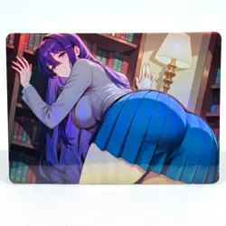 Doki Doki Literature Yuri Goddess Anime Waifu ACG Foil Card - Image 1
