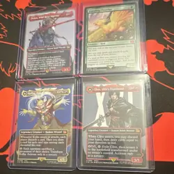 Magic: The Gathering FFXV 4 Card Lot Firion Kefka Clive Ifriti Chocobo - Image 1