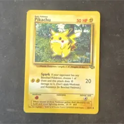 Pokemon Pikachu 60/64 Jungle Common Basic Mouse 50 HP English Card Stock - Image 1