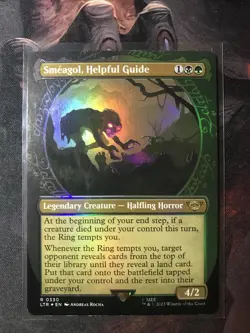 MTG Smeagol, Helpful Guide FOIL Showcase The Lord of the Rings LoTR 0330 LP - Image 1
