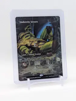 MTG - Undercity Sewers - Borderless Mythic #20 - TMNT Source Material - NM - Image 1