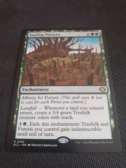 Sapling Nursery - MTG Lorwyn Eclipsed - Rare - 0192 NM - Image 1