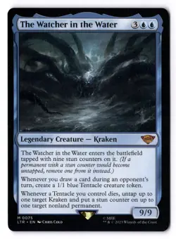 The Watcher In The Water NM* The Lord Of The Rings ENGLISH 0075 mtg -UnltdCards - Image 1
