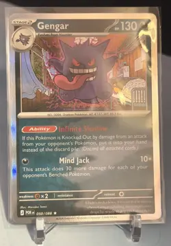 Gengar 050/088 - Perfect Order - Reverse Holo Rare - Pokemon TCG - Image 1