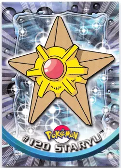 Staryu #120 2000 Topps Pokemon TV Animation Edition Series 3 - Image 1