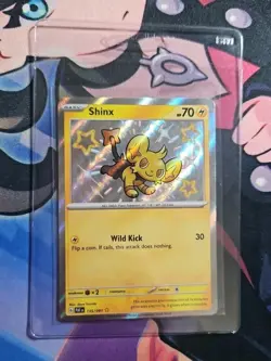 Shinx 135/091 - Paldean Fates - Shiny Rare - Pokemon NM Condition - Image 3
