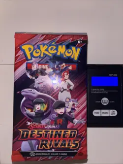 22.47/48g Pokemon TCG Destined Rivals Booster Pack (FACTORY SEALED) - Image 3