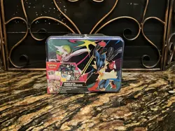 Pokemon 2025 Fall Collector Chest Tin Box - 6 Packs In Hand - Image 1