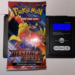 22.53/54g Pokemon TCG Destined Rivals Booster Pack (FACTORY SEALED) - Image 1
