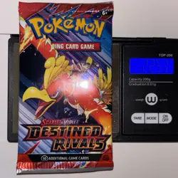 22.53/54g Pokemon TCG Destined Rivals Booster Pack (FACTORY SEALED) - Image 2