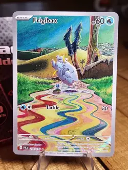 Pokemon TCG Frigibax 208/193 Sv02: Paldea Evolved Illustration Rare - Image 1