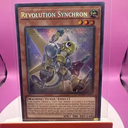 MP24-EN090 Revolution Synchron Prismatic Secret Rare 1st Edition YuGiOh - Image 1