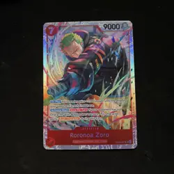 One Piece OP15 Roronoa Zoro EB04-007 SR - Adventure On Kami’s Island English NM - Image 1