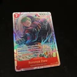 One Piece OP15 Roronoa Zoro EB04-007 SR - Adventure On Kami’s Island English NM - Image 3