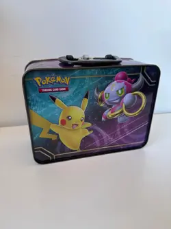 Mega Rayquaza Hoopa Collectors Chest Tin Pokemon Lunchbox Pokemon Cards - Image 2