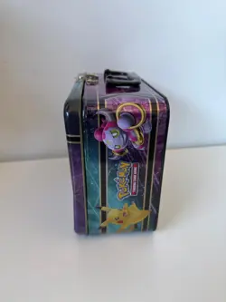 Mega Rayquaza Hoopa Collectors Chest Tin Pokemon Lunchbox Pokemon Cards - Image 3