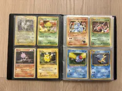 TCG Pokemon WOTC Cards in vintage binder including rares - Image 3