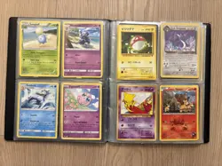 TCG Pokemon WOTC Cards in vintage binder including rares - Image 5