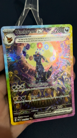 Pokemon TCG Umbreon EX Prismatic Evolutions Card 161/131 SIR - Image 2