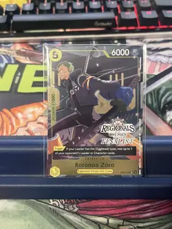 (Regionals Finalist Card Set 26-27) One Piece Cards Foil 4 Cards Sealed - Image 1