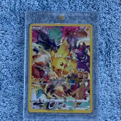 Pokemon Pikachu Secret Rare 160/159 Crown Zenith Holo 70 HP Wild Charge Card - Image 1