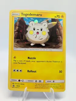 Togedemaru | SM44 | Pokemon, Sun & Moon, Black Star Promo, Cosmos Holo Card 2017 - Image 1