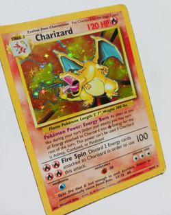 Charizard Pokemon Card Holo WOTC 4/102 Base Set Rare Vintage 1999 Original MP - Image 4