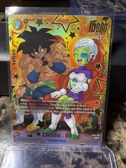 Dragon Ball Super Cheelai : BR FS04-09 FS04 Super Combo Holo Broly Card - Image 1