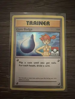 Gym Badge (Misty) XY204 Holo XY Promos League Stamped Pokemon Card - Image 1