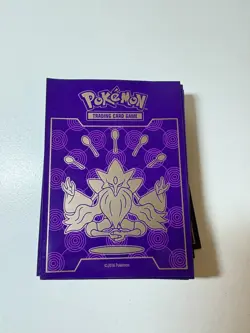 XY Fates Collide ETB Mega Alakazam Pokemon card sleeves - 60 sleeves - Image 3