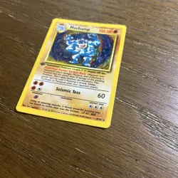 Machamp 8/102 Holo Rare 1st Edition Base Set WOTC Pokemon Card HP - Image 3
