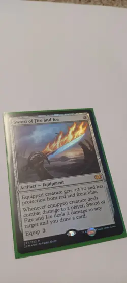Sword of Fire and Ice FOIL MTG single M/NM Double Masters - Image 1