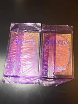 2x Magic: The Gathering Euroland (purple) sealed packs - Image 2