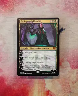 MTG Secrets Strixhaven, Professor Dellian Fel, 0214 Planeswalker (M) pack fresh - Image 1