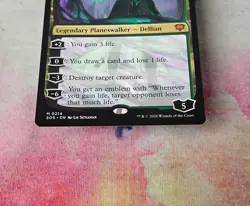 MTG Secrets Strixhaven, Professor Dellian Fel, 0214 Planeswalker (M) pack fresh - Image 3