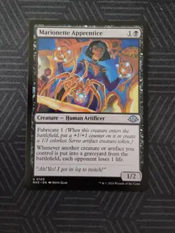 mtg marionette apprentice modern horizons 3 - Image 1