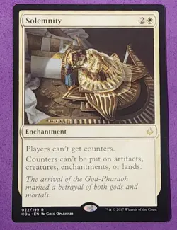 MTG Magic The Gathering - Solemnity - Hour of Devastation NM - Image 1