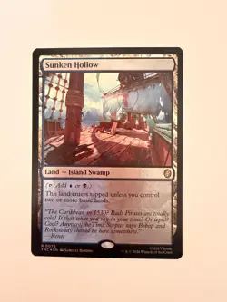 Sunken Hollow Surge Foil R Commander: Teenage Mutant Ninja Turtles 76 NM - Image 1