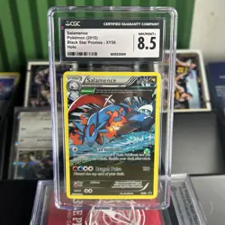 Salamence XY59 Black Star Promo Holo Full Art Pokemon 2015 NM CGC 8.5 - Image 1