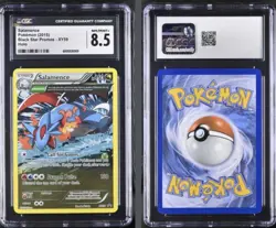 Salamence XY59 Black Star Promo Holo Full Art Pokemon 2015 NM CGC 8.5 - Image 2