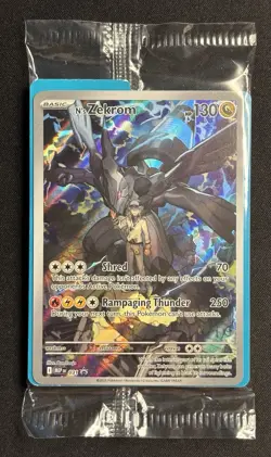 N's Zekrom 031 - Black Star Promo Pokemon TCG Ascended Heroes - SEALED - Image 1