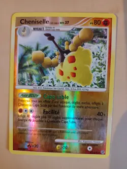 Carte Pokemon Rare Holo Reverse Cheniselle 80 PV 42/132 (Merveilles Secretes) - Image 1