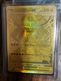 Mega Zygarde ex 124/088 Pokemon Me03: Perfect Order Holo Hyper Rare Pokemon TCG - Image 2