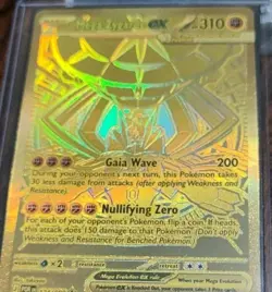 Mega Zygarde ex 124/088 Pokemon Me03: Perfect Order Holo Hyper Rare Pokemon TCG - Image 4