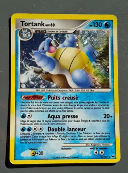 Pokemon Tortank 2/127 holo Blastoise Fr card /jpj27 - Image 1